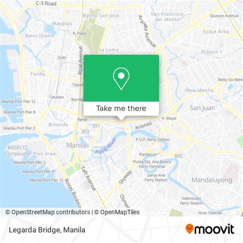 Legarda, Manila stop .